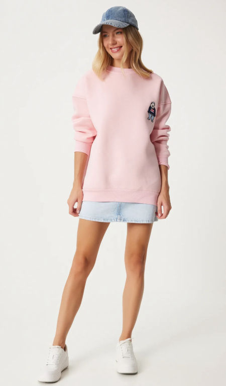 Bluza damska Sky różowa