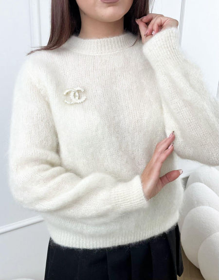 Sweter Lana ecru