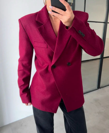 Marynarka Jessie bordo