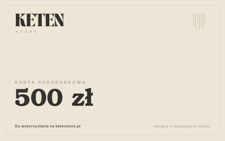 Karta podarunkowa 500 PLN