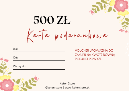 Karta podarunkowa 500 PLN