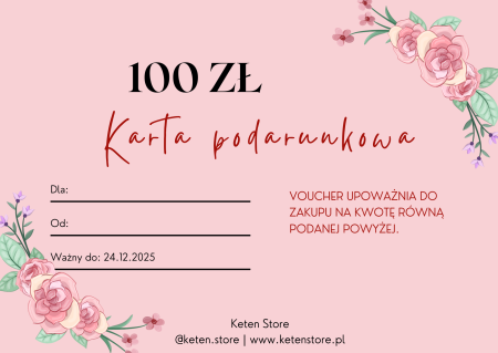 Karta podarunkowa 100 PLN