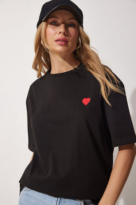 T-shirt Amore czarny