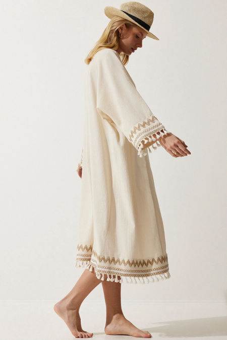 Kimono Monako beżowy