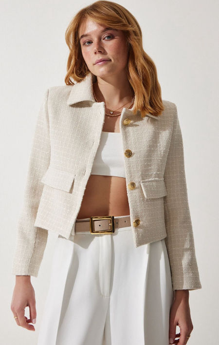 Marynarka  Marry biała