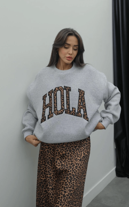 Bluza damska Hola szara